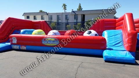Sports themed challenge games for parties in Phoenix Arizona
